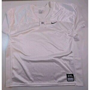 Nike Men’s 2XL Vapor Varsity Tackle Football White Practice Jersey 908729-100